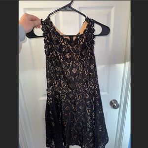Black Lace Dress